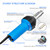 SWIGRANCE Hot Air Plastic Welder 1600W Plastic Welding Roofing Kit 110V, Vinyl PVC TPO Welding Handheld Plastic Hot Air Heat Gun Welding Torch with Various Nozzles
