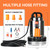 BACOENG DC 12V Solar Water Pump, Submersible Well Pump 20FT, 20GPM Lift for Farm & Ranch
