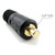 WeldingCity Dinse-Type Twist-Lock Insulated Connector Pair (Male/Female) for Welding Cable AWG #2-1/0 (35-50mm)