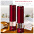 Electric Salt and Pepper Grinder Set - 2 Battery Operated Stainless Steel Mills with Light (Elegant Red Burgundy) - Automatic One Handed Operation - Electronic Adjustable Shakers - Ceramic Grinders Electric Salt and Pepper Grinder Set - 2 Battery Operated Stainless Steel Mills with Light (Elegant Red Burgundy) - Automatic One Handed Operation - Electronic Adjustable Shakers - Ceramic Grinders