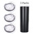 20oz Skinny Tumbler Replacement Lids 3 Pack,2.75in Cup Mouth Compatible with YETI Rambler and More Tumbler Cups，Spill Proof Splash Resistant Silicone Sliding Covers.