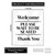 Acrylic 7x8 Please Wait to be Seated Sign - Premium White & Black Wait to be Seated Sign for Hostess Stand - Hostess Signs for Bar Restaurant Supplies & Decor with Adhesives - Made in USA