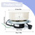 Upgraded 0695B000 Bathroom Fan Motor Assembly | Compatible with QT80 QT-80 Series Fans | Replaces AL41286A S0695B000 0695B000 8253210240 JA2B089N JA2C118H JAC118 | 120V, 60Hz, 0.26A, 1400 RPM