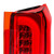 HECASA Tail Light Brake Lamps Compatible with 1990-1997 Ford F150/F250/F350/Bronco/F Super Duty Styleside 3D LED Tube Bar LH & RH - Red Lens