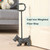 WEMPOLU Cast Iron Door Stopper with Handle, 4.88 Lbs Heavy Duty Metal Dog Door Stop, Distressed Blue…