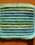 Handmade crochet washcloths, dishcloths * thick and dense *100% cotton set of 2, size 7.5 inches