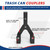 ELITEWILL Wheeled Trash Can Couplers to Hook Multiple Wheeled Trash Containers