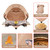 GARVIN Miter Saw Dust Collection Hood with Light, Dust Solution for Table Miter Saw, Chop Saw Hood Dust Collector Attachment, Accessory Holes, with Storage Bag, Fits Most Standard 10" Miter Saws