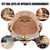 GARVIN Miter Saw Dust Collection Hood with Light, Dust Solution for Table Miter Saw, Chop Saw Hood Dust Collector Attachment, Accessory Holes, with Storage Bag, Fits Most Standard 10" Miter Saws