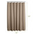 AmazerBath Taupe Shower Curtain Waffle Textured, Fabric Shower Curtain Tan Thick Heavy Duty 240GSM Hotel Quality Bathroom Shower Curtains, 72 x 72 Inches