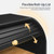 HOOBRO Bread Box, Bamboo Bread Box for Kitchen Countertop, 2 Tier Roll-Top Bread Bin, Food Storage Box, Large Capacity Keeper, Wooden Storage Cabinet, for Kitchen, Dining Room, Black BK13MB01