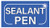 Sealant Pen White Caulk Marker: Waterproof Silicone Colorant Paint, Stain Remover, Sink, Kitchen, Shower, Bathroom Tile - White, Wide 15mm Tip