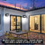 Double century Motion Sensor Outdoor Lights, Aluminum Outdoor Wall Sconce, LED Porch Lights, Exterior Lighting fixtures, Waterproof 3000K/4000K/5000K Front Porch Light for Garage Enterway