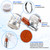 Socila Clear Sprayer Head 3 Function With Filter For Shampoo Bowl, High Pressure And Water Saving, Filter For Dry & Frizz Hair