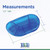 Multi-Day Vitacarry 8 Compartment Pill Box Holds up to 60 Pills Actual Size: 6w X 4d X .93̦h (White)