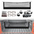 Muslogy Truck Bed Cargo Net Trunk Netting Compatible with 2015-2022 Chevy Colorado & GMC Canyon Accessories, Pickup Cargo Organizer SUV Sedan Storage Net w/Heavy Duty Carabiners