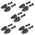 EchoDone 5 Pairs Practical Adjustable Length Men Shoe Tree Shoe Stretcher Boot Holder Shaper Support (Black Color) EchoDone 5 Pairs Practical Adjustable Length Men Shoe Tree Shoe Stretcher Boot Holder Shaper Support (Black Color)