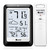 Indoor Outdoor Thermometer Hygrometer Wireless Weather Station, Temperature Humidity Monitor Battery Powered Inside Outside Thermometers with 330ft Range Remote Sensor(Black)
