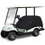 Explore Land Waterproof Golf Cart Seat Cover for 2+2 Passenger UV Resistant Seat Protector - Universal Fit for Most Golf Carts