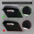 TCMT ABS 4" Hard SaddleBag Extensions Fits For Harley Touring Models CVO Road Glide Road King Street Glide Electra Glide Ultra Classic 1994-2013
