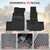 SAUTVS TPE Floor Mats for Honda Talon 1000 22-24, Front Row Floor Liners All Weather Protection Slush Mats for Honda Talon 1000R 1000X 1000X4 2022-2024 Accessories (2PCS)