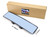 JDMTOY Universal Fit JDM 300mm 12" Wide Anti-Glare Blue Tint Curve Convx Clip On Rear View Mirror Compatible With Car SUV Van Truck, etc