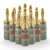 Nakamichi Ultimate Series 24K Gold Plated Beryllium Red Copper Banana Plug 12-18 AWG Gauge Size 4mm Connector for Speakers Wire Amplifiers Hi-Fi Sound Systems (16 Pcs (8-Pairs), Banana Plugs)