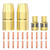YESWELDER MIG Welding Gun Accessory Kit .030" Tip-Nozzle-Diffusers for Miller Millermatic M-100/150 Hobart H-9/10