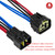 ZHOFONET 6 Pin Waterproof Connector,Waterproof Electrical Car Auto Wire Connector,16AWG Male Female Quick Disconnect Wire Connectors for Car Truck Motorcycle Marine Boat(3Pack)