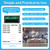 Queue Calling System Restaurant Pager Waiting Number Calling System Queue Management System Loud Speakers 3-Digit Display Call Host Display Screen Caller for Restaurant (Next-Black)
