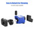 AQUANEAT Small Fountain Pump, 80 GPH Mini Submersible Water Pump with 3.3 ft Tubing, for Aquarium Fish Tank, Pet Water Fountain, Hydroponics, Pond Waterfall Filter Pump