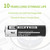 EEMB ER14505 3.6V Lithium Batteries 4Pack AA 2700mAh 14500 Battery Li-SOCL₂ Non-Rechargeable SB-AA11 LS14500 TL-5903 SL-360 ER14500 for Door Gate Sensor Water Electricity Gas Meter PLC Battery