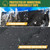 IONCAT RV Underbelly Material Repair Tape, Flex Belly Seal Tape with Permanent Strong Adhesive for RV, Mobile Home, Camper Travel Trailer, RV Awning Tear Repair Kit, Waterproof, 6 INCH x 20 Feet