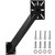 MOLIGOU Keypad Mounting Post Bracket, Universal Gooseneck Keypad Pedestal for Automatic Gate Opener Systems