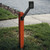 MOLIGOU Keypad Mounting Post Bracket, Universal Gooseneck Keypad Pedestal for Automatic Gate Opener Systems