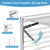 GOOFCXO 2 Pcs Wall Mount Clothes Drying Rack 26 X 31.5 Laundry Room Organizer Laundry Drying Rack Foldable Stainless Steel Drying Rack Clothing Space Saver Laundry Rack for Hanging Clothes Sock Towel