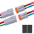 Exqutoo 2Pack 6-Pin Waterproof DT Connector Male and Female Wire Connectors with 16AWG 105℃ 600V Wires and Heat Shrink Tubes, Applicable for Automotive Electrical Connections