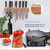 Premium 16 inch Magnetic Knife Holder for Wall with 2x Storage & Charming Wood - Knife Magnetic Strip, Under Cabinet Magnet Knives Storage - Magnet Strip Rack Kitchen Utensil Holder Organizer Tool