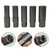 JEUCLEL 7PCS Spiral Type Deep Extractor Set, Stripped Bolt Remover Lug Nut Extractor Set, Spark Plug Easy-out Set, Lug Nut Removal Tool Set for Removing Deeply trapped and Broken Bolts, Studs.