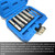 JEUCLEL 7PCS Spiral Type Deep Extractor Set, Stripped Bolt Remover Lug Nut Extractor Set, Spark Plug Easy-out Set, Lug Nut Removal Tool Set for Removing Deeply trapped and Broken Bolts, Studs.