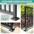 AJOVW 2Pcs 2" (2" Post/4.5" Base) Aluminum Post Base Cover, Suitable for Iron Stair railings, Balcony railings, Post Skirt Covers (Black)