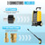 Houseables Hydro Jetter, Hydro Jet, Hydrojet, Sewer Jetter Kit for Pressure Washer, Water Jet Drain Cleaner, Sewer Line Cleaning, Pressure Washer Drain Cleaner, Culvert Cleaning Tool, Hose Kit, 100 FT