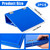 Nuanchu 2 Pcs Folding Slant Board for Writing 14 x 12 Inch Large Slanted Clipboard Adjustable Tilted Writing Boards Sloped Surface to Improve Handwriting Legibility Endurance (Blue)