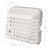 Deflecto Easy Clean Louvered Dryer Hood with Bird Guard, 4” Hood, White