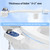 SAMODRA Non-Electric Bidet Attachment for Toilet – Self-Cleaning Dual Nozzle (Frontal & Rear Wash), Adjustable Water Pressure, Fits Most Toilets, Easy Installation (Ocean Blue)