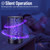 Qualirey 4 Pcs Electric Bug Zapper USB Mosquito Killer Repellent Fly Insect Lamp Purple Light Bug Trap for for Indoor Outdoor Bedroom Living Room Courtyard Backyard Patio(Black)
