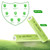 Teneyuuo 1.2V AAA 400mAh Ni-MH Rechargable Batteries, Triple A Rechargeable 1.2 Volt Battery for Solar Landscaping Light, Solar Flowers Lights,8 Packs