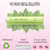 Teneyuuo 1.2V AAA 400mAh Ni-MH Rechargable Batteries, Triple A Rechargeable 1.2 Volt Battery for Solar Landscaping Light, Solar Flowers Lights,8 Packs