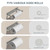 FORIOUS Adhesive Toilet Paper Holder Brushed Nickel, Self Adhesive or Wall Mounted Options, Stainless Steel Rustproof Stick on no Drilling Pivoting Toilet Tissue Roll Holder Wall Mount for Bathroom