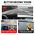 REMOCH Dash Cover for Dodge Challenger Accessories 2015-2022 2023 2024 Dashboard Cover Mat Sunshade No Glare UV Rays Protector Nonslip Interior Pad (Black Edge)